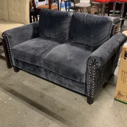 Grey Loveseat Floor Model Liquidation Sale