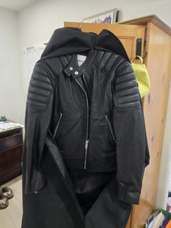Leather Jacket SANDRO Paris NEW