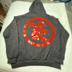 Hellstar Sport Logo Hoodie Black Medium