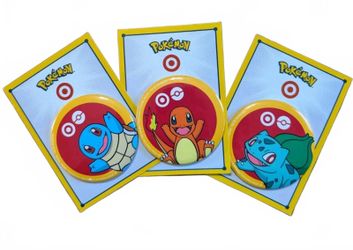 NEW Target x Pokemon 30th Anniversary Limited Edition Pin Set Complete Set of 3