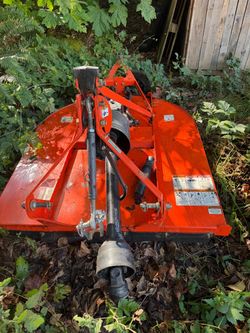 Kubota Brush Hog Attachment - 48 in Rotary Cutter