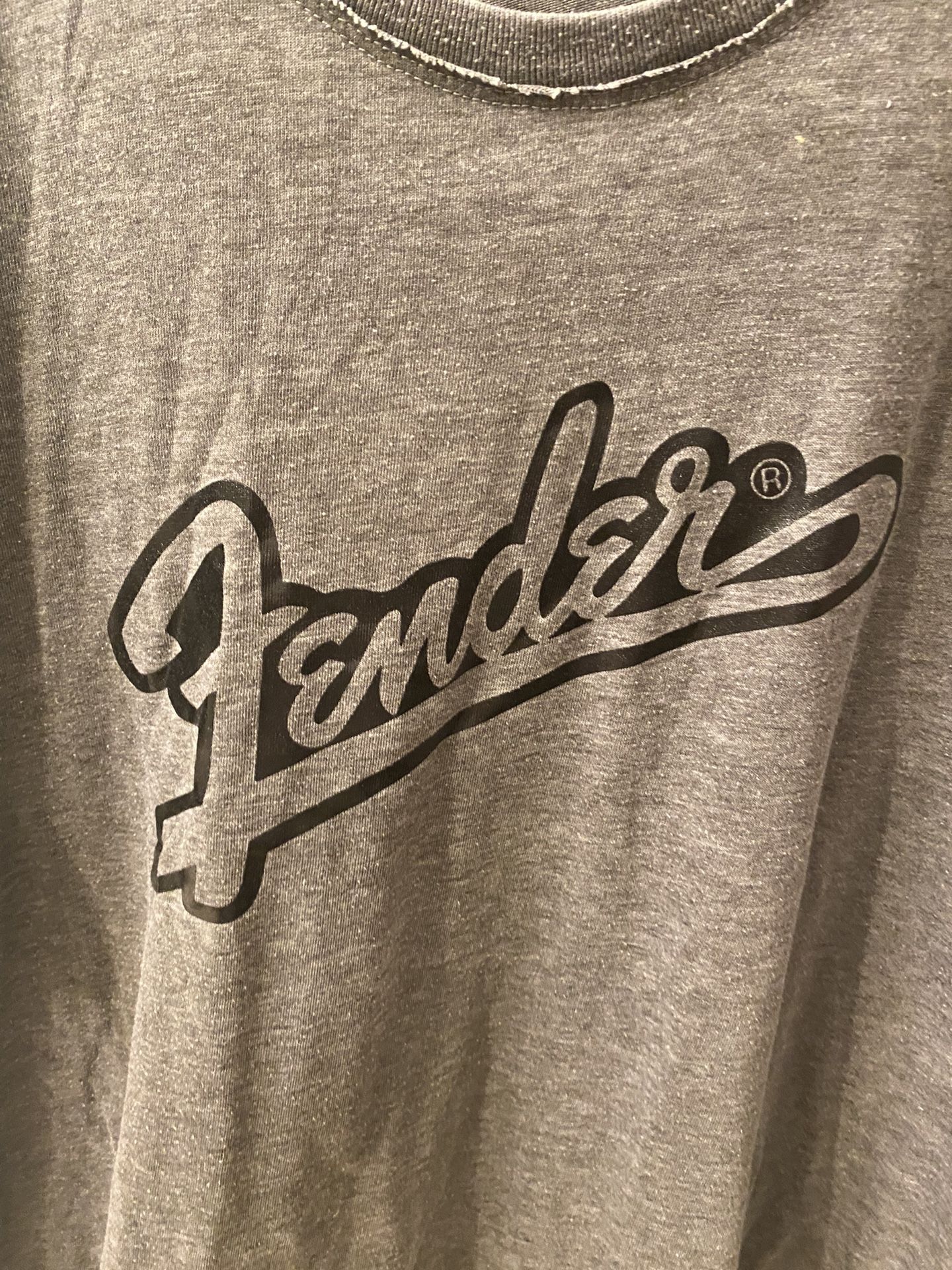 Fender Mens XXL T-Shirt Short Sleeve Crewneck Retro Graphics Tee ...