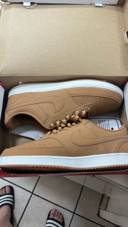 Nike Court Vision Lo flax-sail men's shoes
