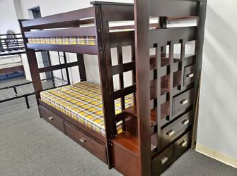 Allentown Twin Bunk Bed $10 Down Payment Financing and Delivery available