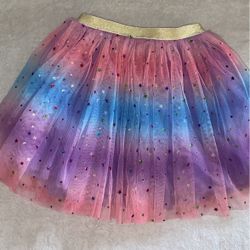 Girls Rainbow Skirt