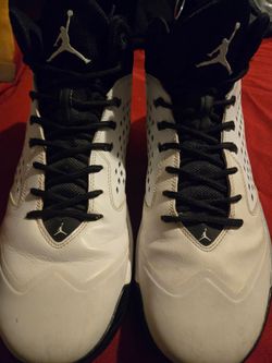 Nike Flywire Flightspeed Rising High White Black Jordan 768931-107 Men's US size 12