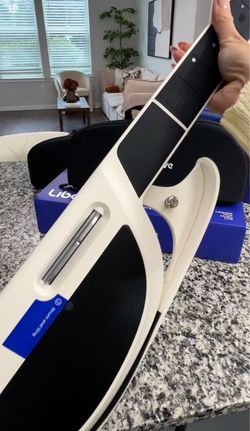 C1 Stringless Smart Guitar, Foldable Travel Accompaniment Guitar, App Interactive Chord Sheets, Built-in Drum Machine & Bassline for Solo Performance,