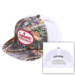 Supreme Authorized Dealer Mesh Back 5 Panel Hat - Camo - NEW 