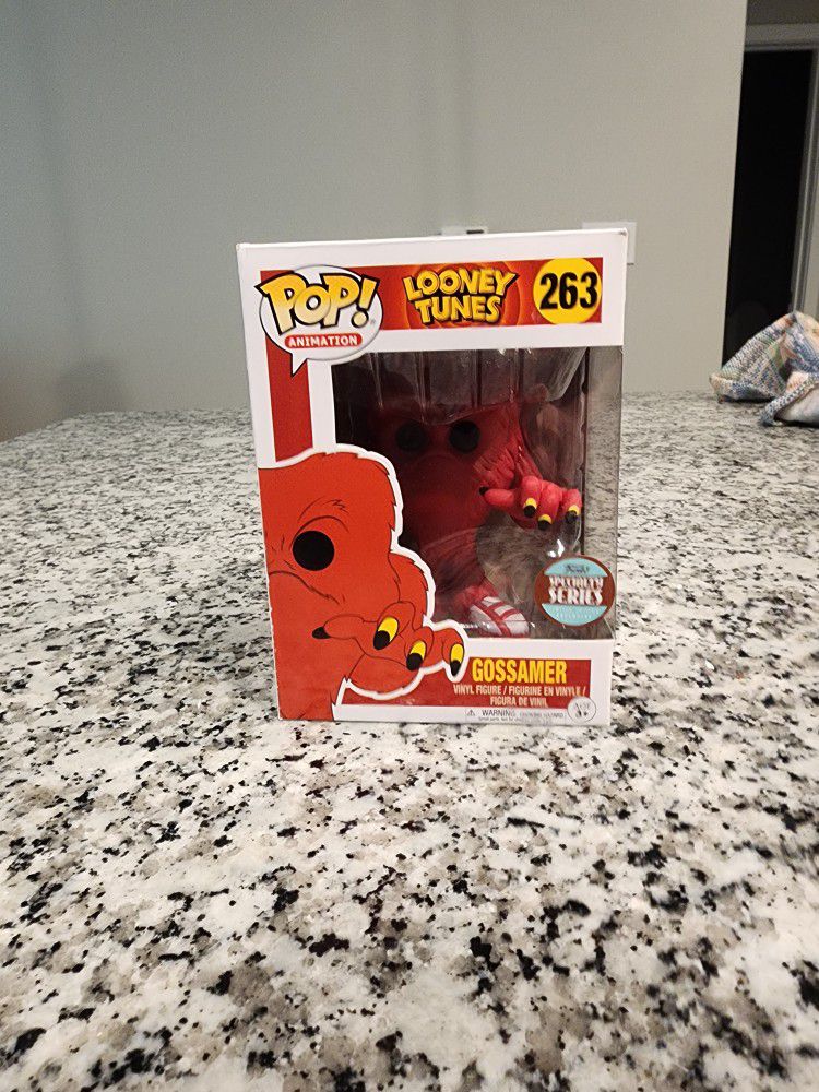 The Funniest, Furriest Looney Tune Alien You Ever Did See Gossamer Funko Pop!!