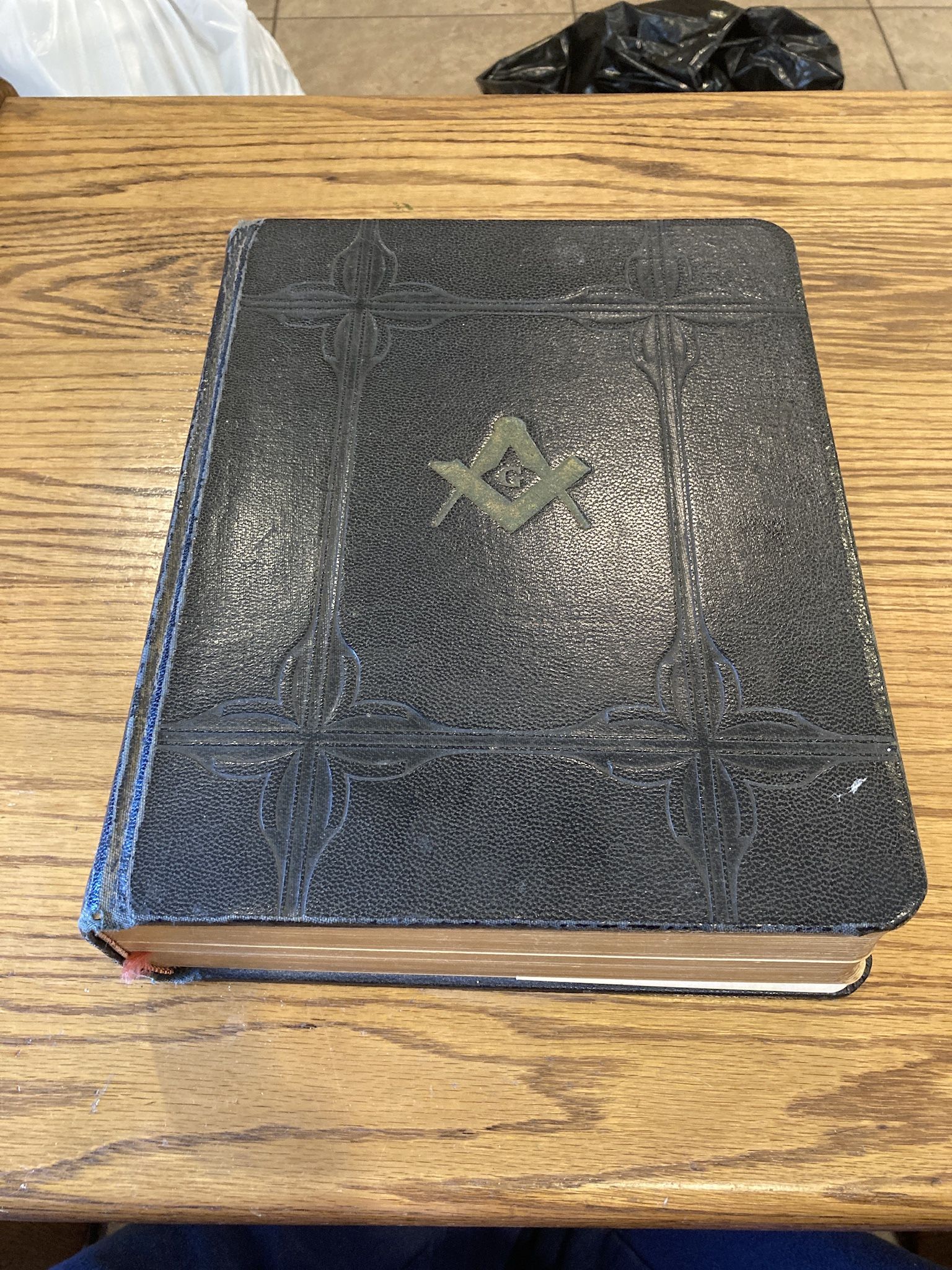1940s Masonic Holy Bible