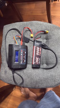 Lipo charger and 2s lipo