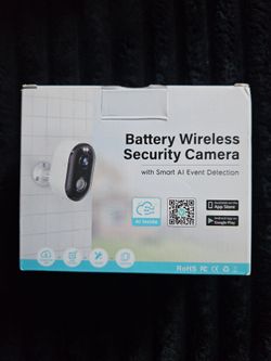 Battery wireless camera  Smart AI