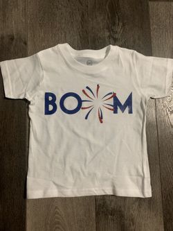 2T/3T Boom toddler shirt