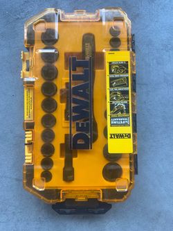 1/2 dewalt impact socket  set (20 pcs )