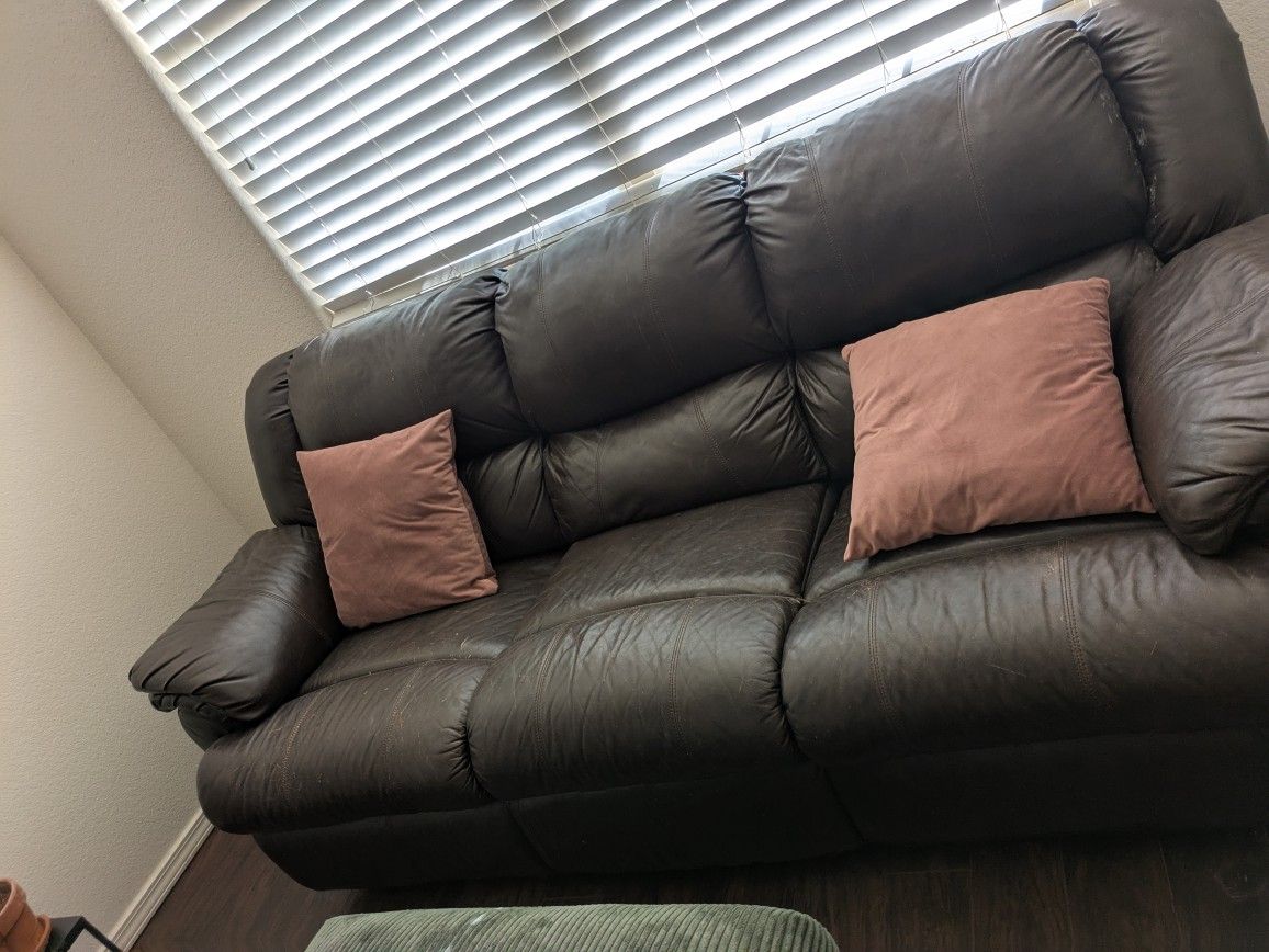 Leather Sofa