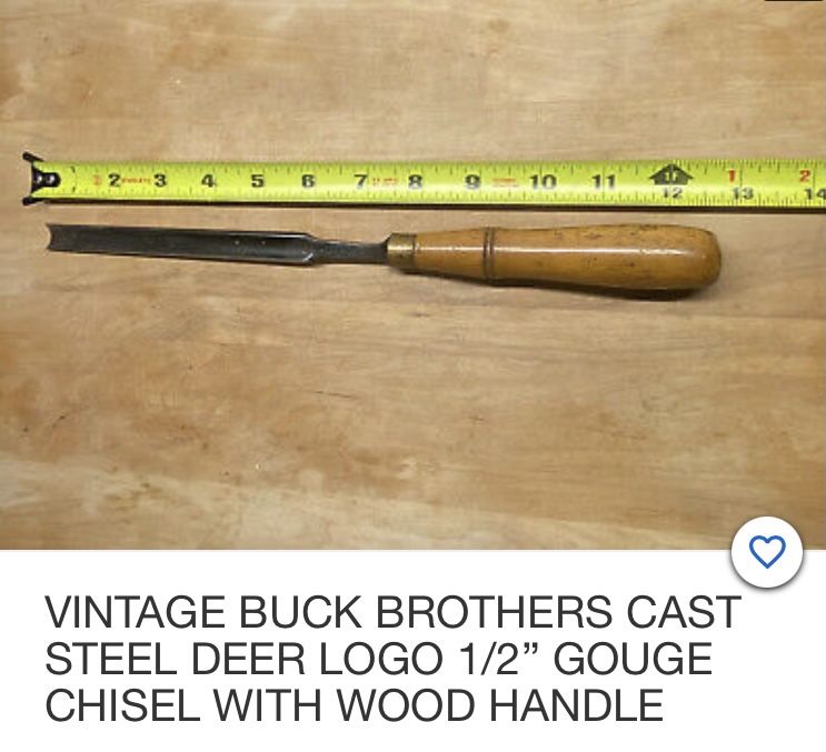 Vintage Buck Brothers Chisel