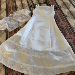 girls long  dress size 8