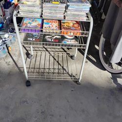 Multipurpose Steel Microwave/Utility Cart 