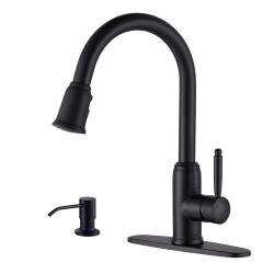 Kitchen Faucet with Soap Dispenser