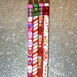 Style# 23 Valentine's Day Pencils - Set of 4