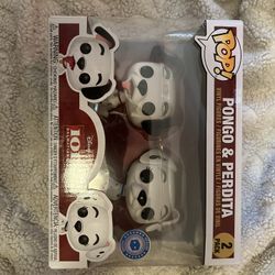 Funko Pop! Vinyl: Disney - 101 Dalmations -2 Pack-Pongo&Perdita (Exclusive) #2pk