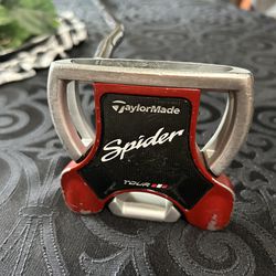 Mens Left Handed Taylormade Spider Putter