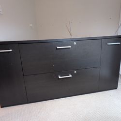 Dania Espresso Credenza 