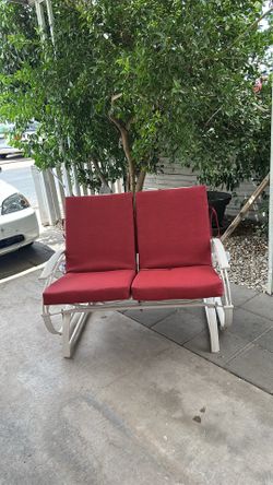 Outdoor Glider Loveseat