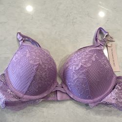 VERY SEXY Strappy Fishnet Lace Push-Up Bra 34A