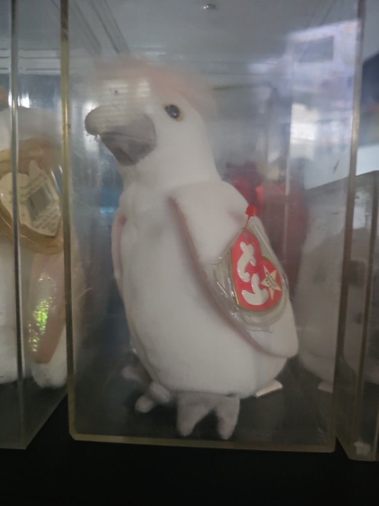 Kuku The Cackatoo Beanie Baby
