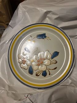 ACSON'S "MASTERPIECE" 12" Stoneware Platter, 1970s.   0604607