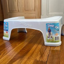 Step and Go Toilet Stool