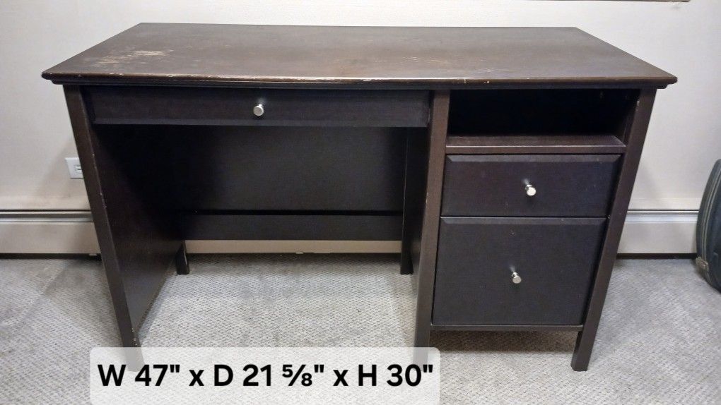 Brown Desk