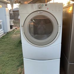 Gas Dryer Brand Whirlpool Heavy Duty Everything Works 3 Months Of Guarantee 