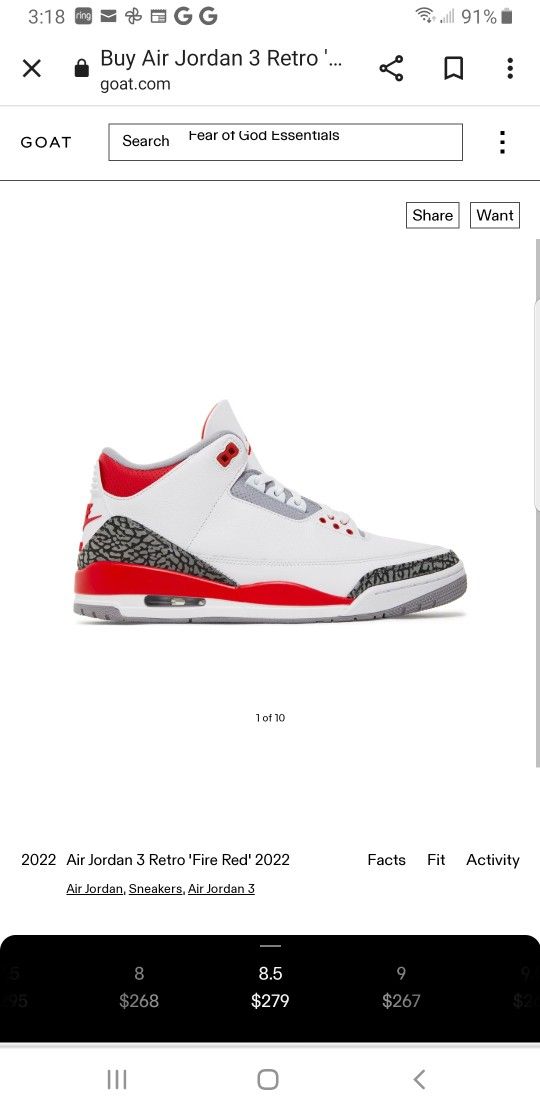 Jordan 3s