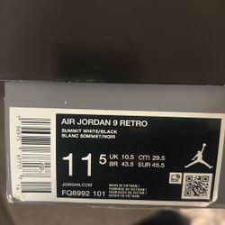 Retro Jordan Men’s Nine
