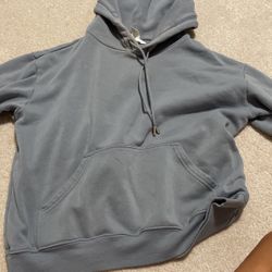 h&m steel hoodie