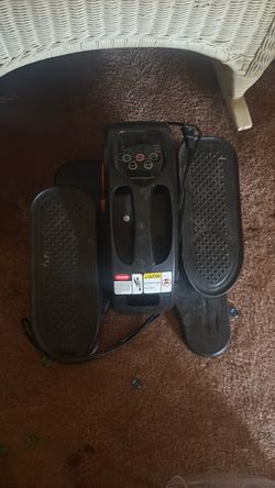 Treadmill exercise while sitting