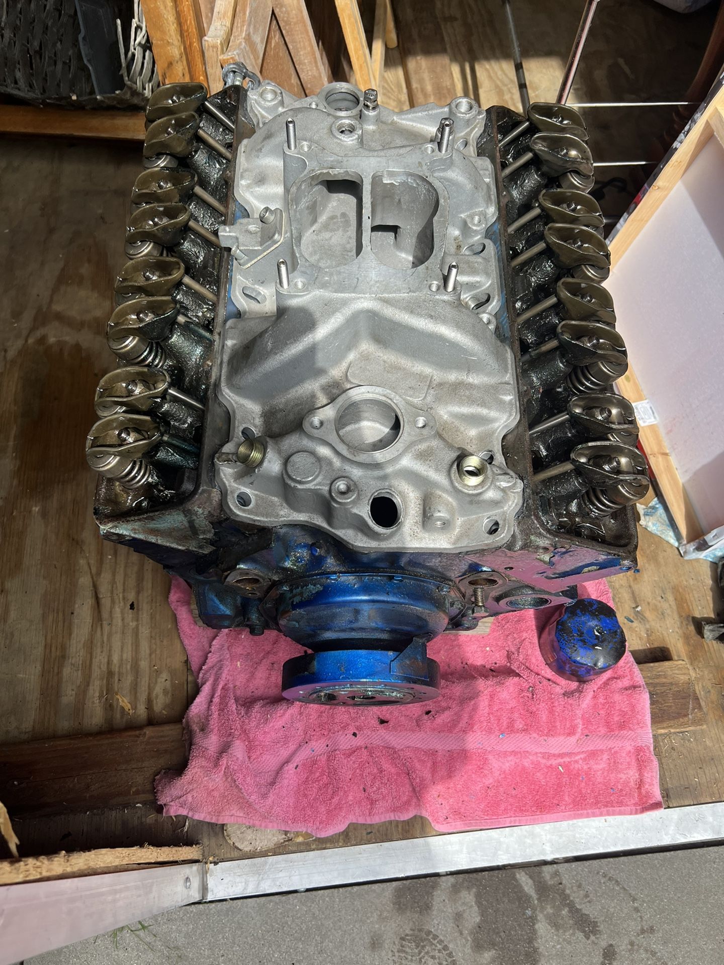 1969 Sbc 327 V8 Engine/motor