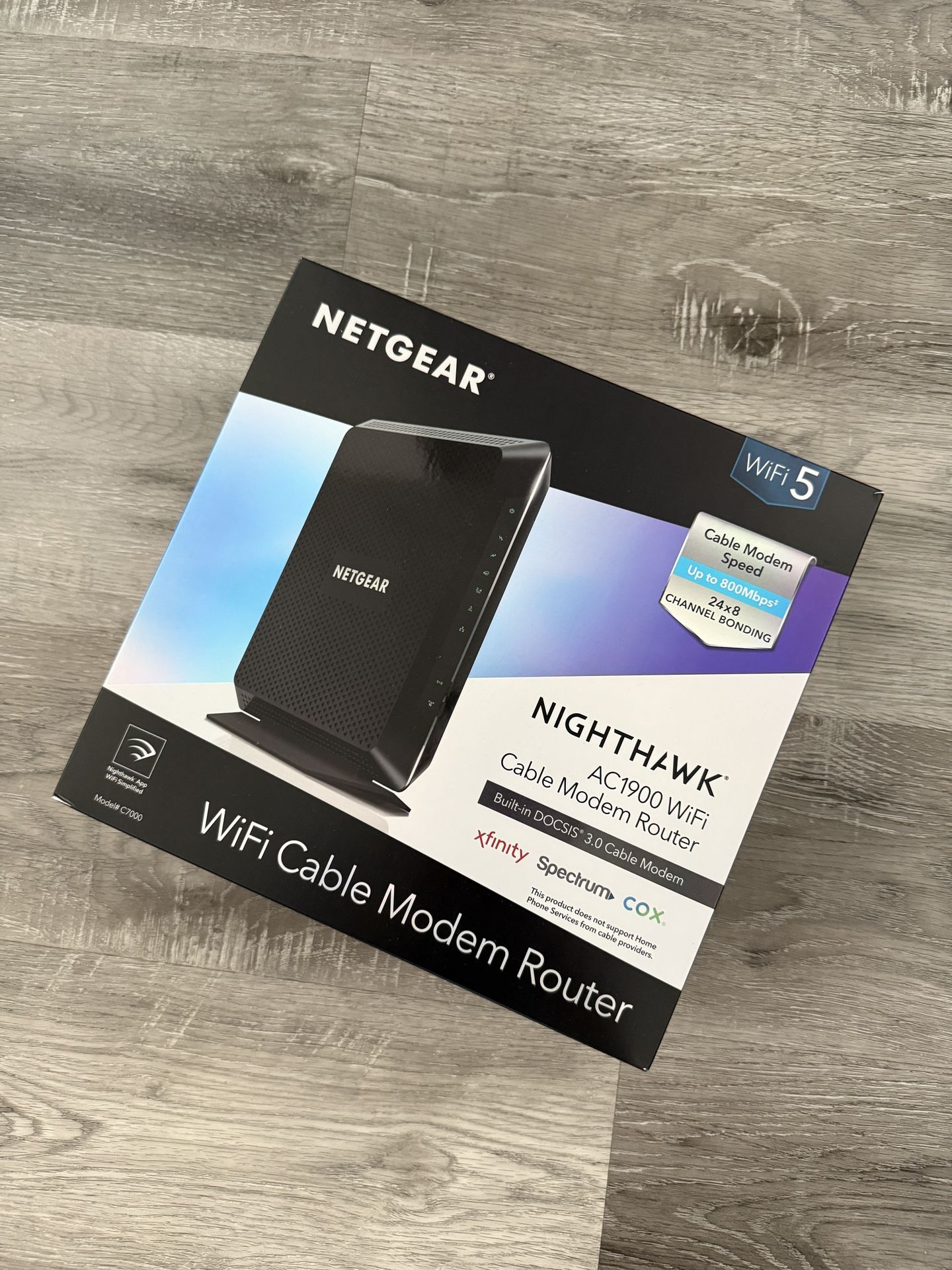 NETGEAR Nighthawk Modem Router Combo C7000