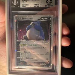 Bgs 8.5 Team Rockets Snorlax #104 (low pop) 