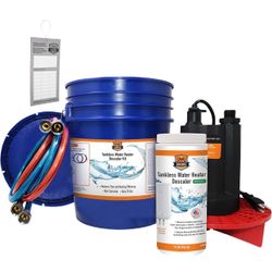 Chromex Tankless Water Heater Descaler Kit with Biodegradable Descaler