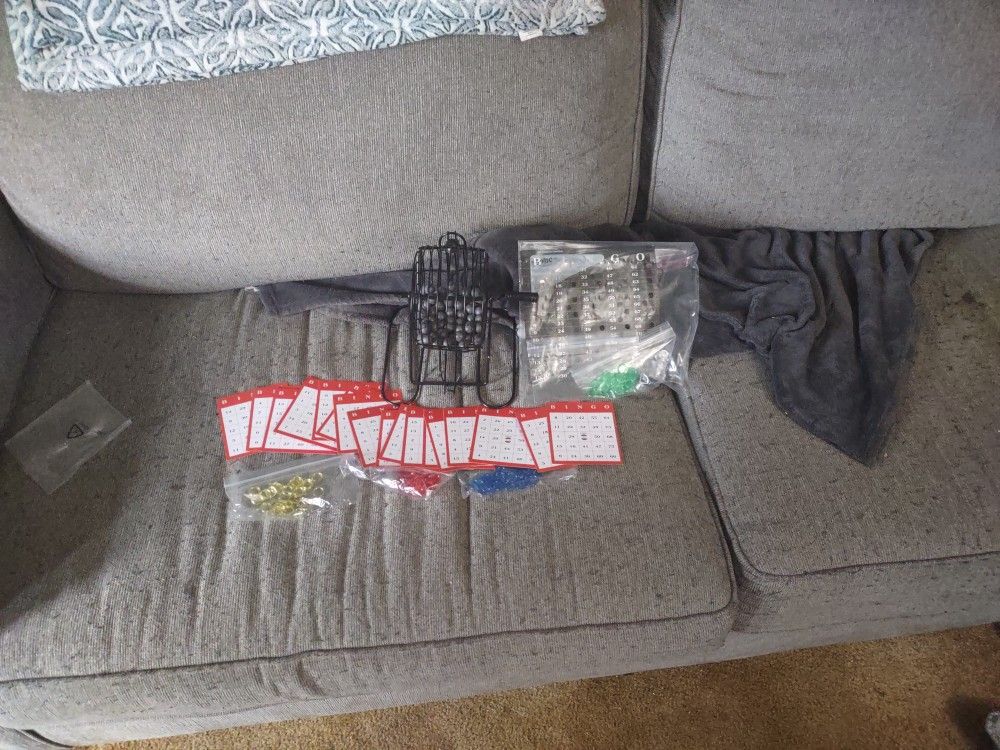 Delux Metal Bingo Set