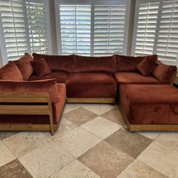 Modular Couch - terracota