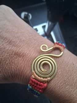 New bracelet pure  bronze women