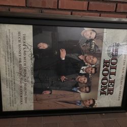 Boiler Room Signed Movie Poster Framed