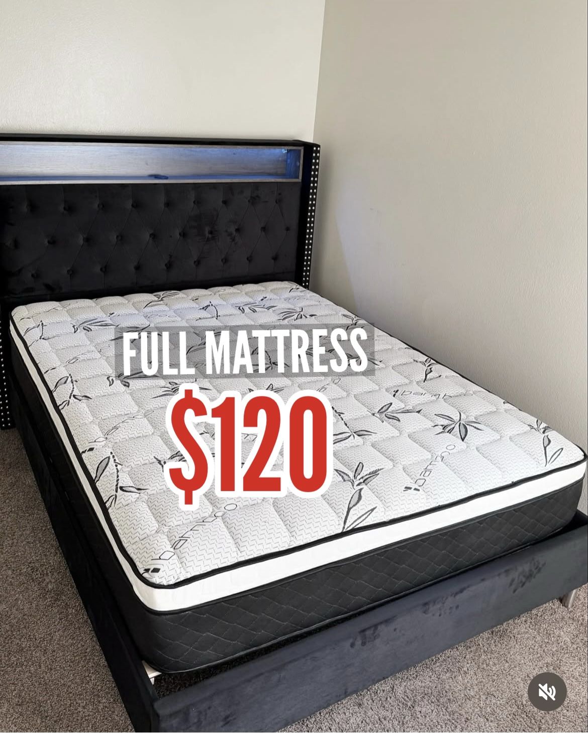 New Full Mattresss Only $120