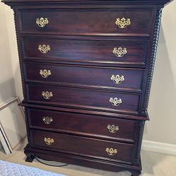 Solid Wood Highboy Dresser