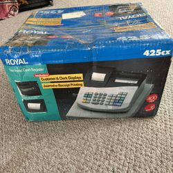 Royal 425 CX Cash Register Management System