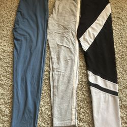 3 pairs of Yoga / Lounge Pants (Size Large)